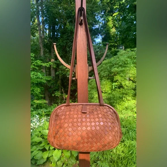 ★DE MERIEL★ 90 Veneta Bag Small Canvas Brown Combi veneta MUSINSA | DEMERIEL 90 Veneta Bag Small Canvas Brown Combi